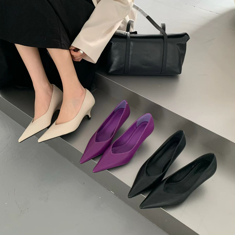 Women Shoes Brand - SUOJIALUN/2020 весенние новые брендовые женские туфли-лодочки,
