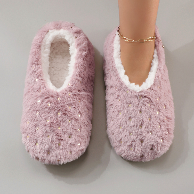 Women Shoes Winter - Модные женские домашние тапочки из плюша
