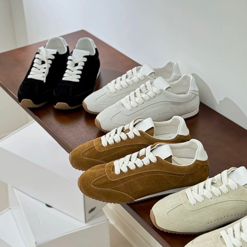 Women Shoes Sale - Женская повседневная обувь унисекс, замшевые кроссовки