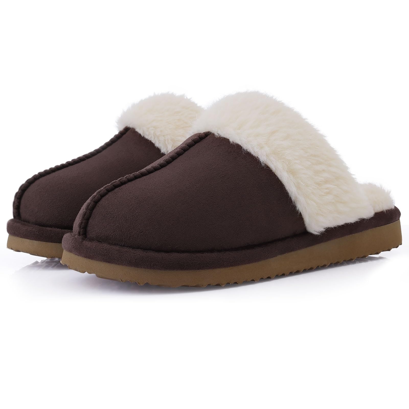 Women Shoes Winter - Litfun зимние нечеткие женские тапочки из