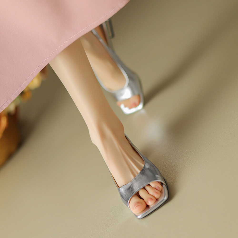 Удобные мягкие мюли с металлич – обзор и цена Mule Slip On