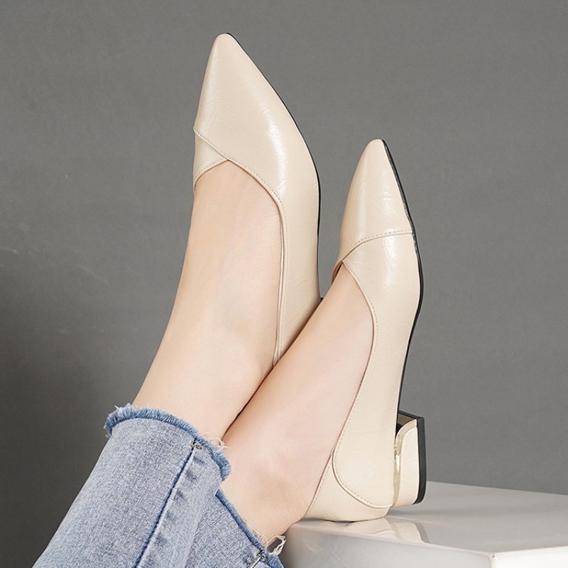 Новые женские кожаные туфли с  – обзор и цена Slingback Pumps Women