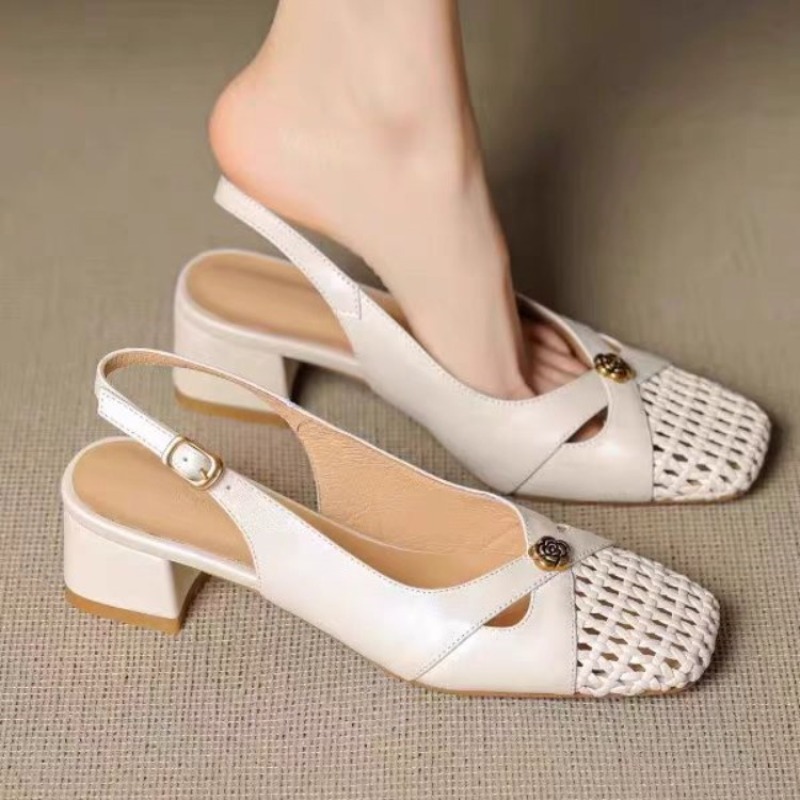 Женские босоножки с закрытым н – обзор и цена Slingback Pumps Women