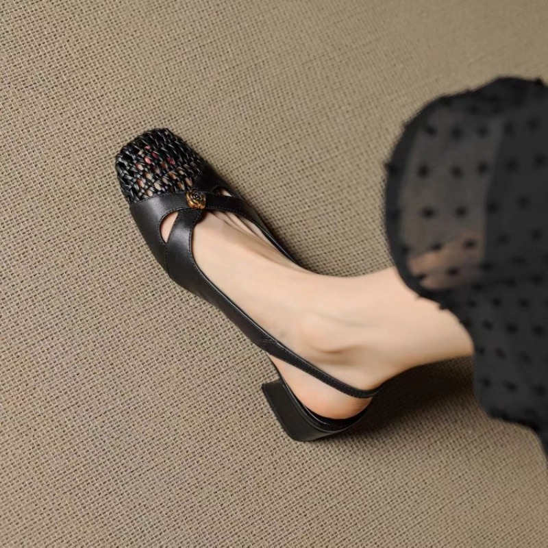 Женские босоножки с закрытым н – обзор и цена Slingback Pumps Women