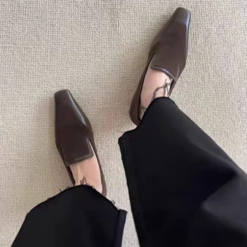 Ретро туфли с квадратным носко – обзор и цена Slingback Pumps Women